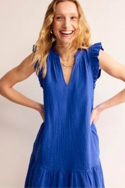 Boden Daisy Zweilagiges, Kurzes Kleid 9 Boden Daisy Zweilagiges, Kurzes Kleid -MONSON Kleidung Geschaft B82121s3