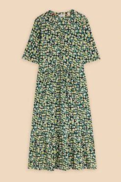 White Stuff Naya Jersey-Kleid, Grün -MONSON Kleidung Geschaft B90496s5