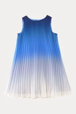 Phase Eight Jessie Plissiertes Kleid Mit Farbverlauf, Blau -MONSON Kleidung Geschaft B97080s7