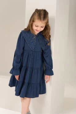 Angel & Rocket Sophia Jacquard-Kleid Mit Sternen