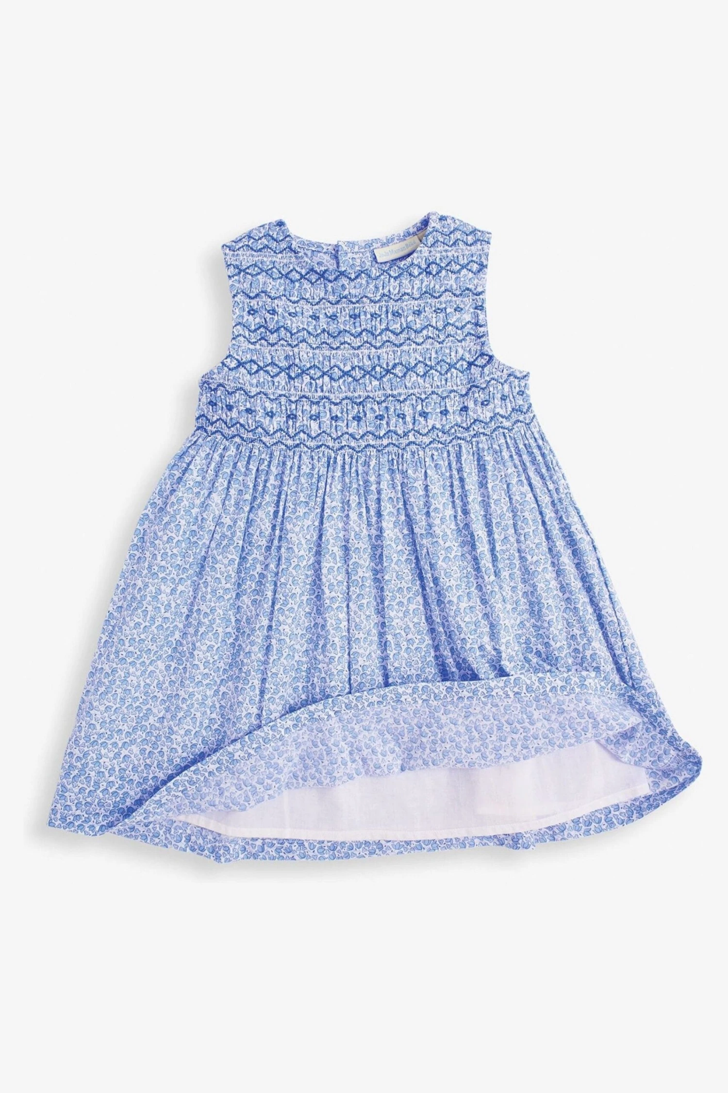 Jojo Maman Bebe Jojo Maman Bébé Gesmoktes Kleid Mit Blumenmuster 6 Jojo Maman Bebe Jojo Maman Bébé Gesmoktes Kleid Mit Blumenmuster – Bild 4