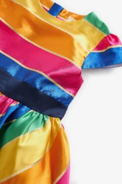 Little Bird By Jools Oliver Gestreiftes Party-Kleid, Mehrfarbig -MONSON Kleidung Geschaft D35925s7