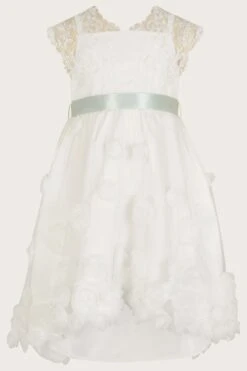 Monsoon Baby Margot Kleid Mit 3D-Rosen Aus Spitze