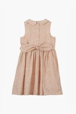 Trotters London Esme Gesmoktes Kleid Mit Blumenprint, Orange 8 Trotters London Esme Gesmoktes Kleid Mit Blumenprint, Orange -MONSON Kleidung Geschaft D49397s3