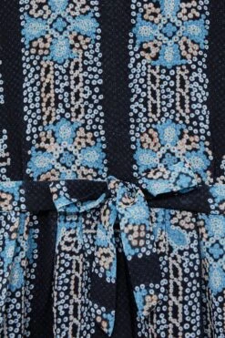 Reiss Alianna Geblümtes Kleid Mit Puffärmeln -MONSON Kleidung Geschaft D72406s6