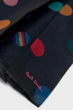 Paul Smith Junior Mädchen Artist Stripe Gepunktetes Kleid Für Besondere Anlässe, Marineblau -MONSON Kleidung Geschaft D78290s9