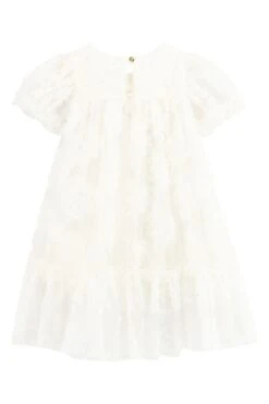 Angels Face Marta Kleid Mit 3D-Blumen, Weiß -MONSON Kleidung Geschaft E02753s3