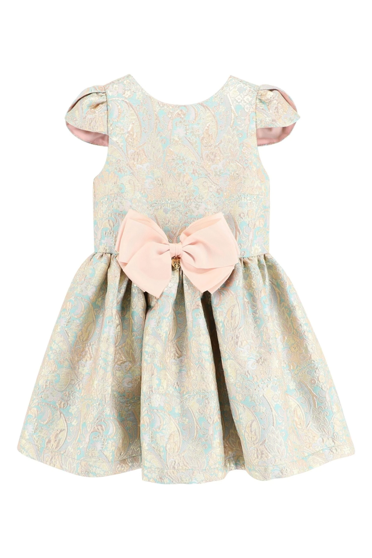 Angels Face Madison Kleid Mit Paisleymuster In Grün-Metallic 7 Angels Face Madison Kleid Mit Paisleymuster In Grün-Metallic – Bild 5