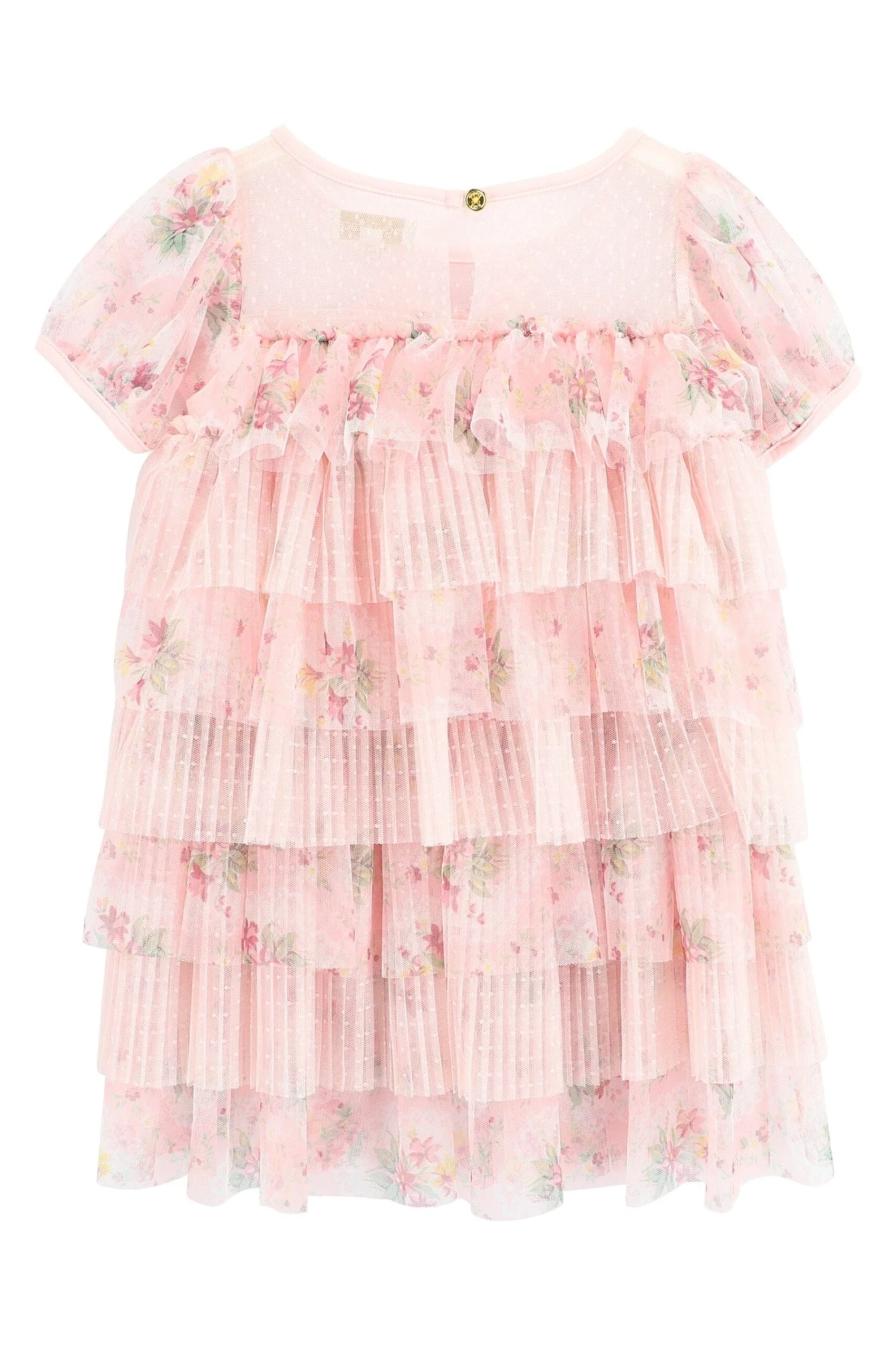 Angels Face Tallulah Kleid Mit Blumenmix, Rosa 5 Angels Face Tallulah Kleid Mit Blumenmix, Rosa – Bild 3