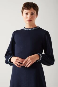 Lk Bennett Yvonne Kleid Mit Hohem Lenzing™ Ecovero™-Viskoseanteil -MONSON Kleidung Geschaft K79062s3