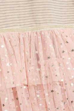 Miss Langärmeliges 2-in-1-Kleid Mit Pailletten Und Tutu -MONSON Kleidung Geschaft K82888s3