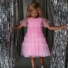 Next Party-Kleid Für Besondere Anlässe Aus Tüll Und Netzstoff Mit Puffärmeln (3–16 Jahre) 2 Next Party-Kleid Für Besondere Anlässe Aus Tüll Und Netzstoff Mit Puffärmeln (3–16 Jahre) -MONSON Kleidung Geschaft M66 857s
