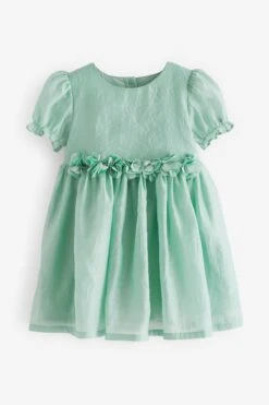 Next Festliches Kleid Mit Zierblume (3 Monate Bis 8 Jahre) -MONSON Kleidung Geschaft N02 855s6