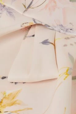 Reiss Eda Kleid Aus Scuba Mit Blumenprint -MONSON Kleidung Geschaft N05880s6