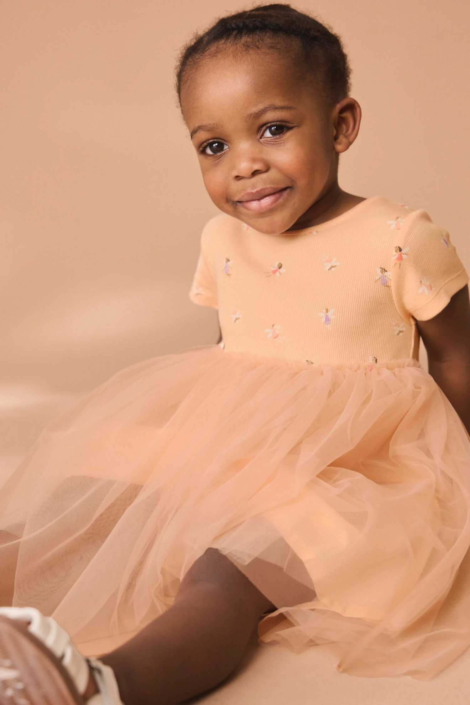 Next Rosa - Geripptes Kleid Mit Mesh (3 Monate Bis 7 Jahre) 4 Next Rosa - Geripptes Kleid Mit Mesh (3 Monate Bis 7 Jahre) – Bild 2