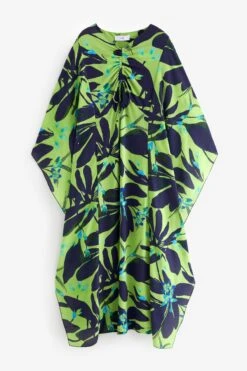 Next Kaftan-Kleid Mit Raffung Vorne Und Halblangen Ärmeln, Kombiteil -MONSON Kleidung Geschaft N14 397s6