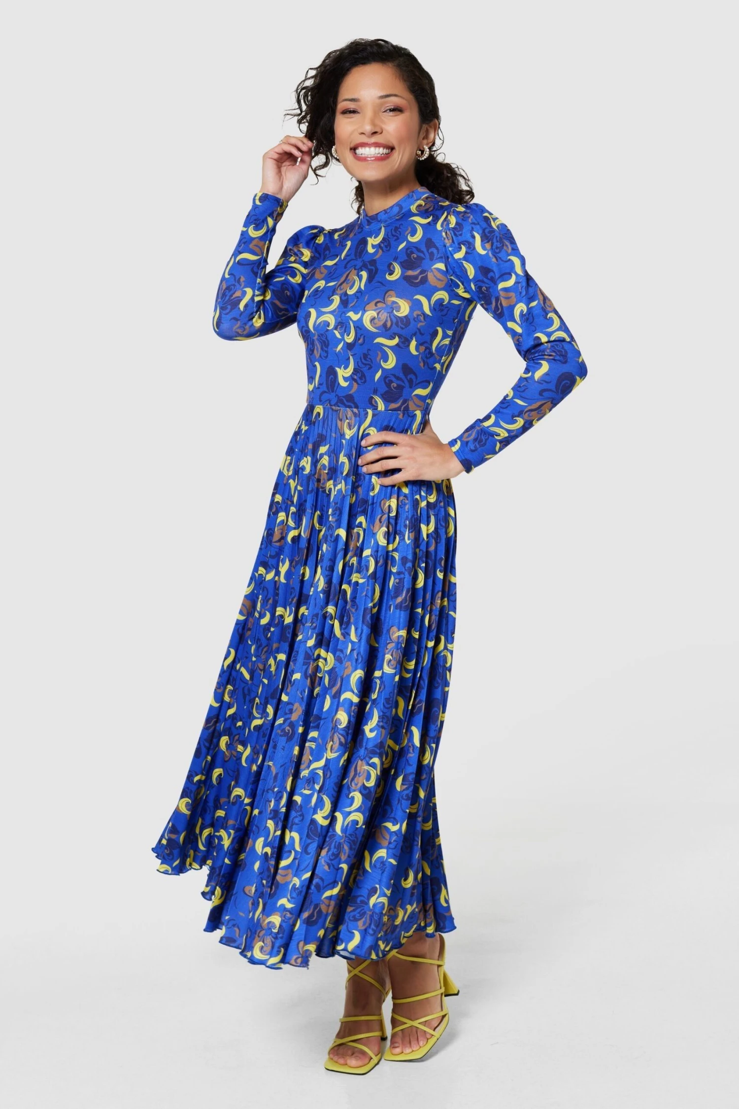 Closet London Plissiertes Kleid 5 Closet London Plissiertes Kleid – Bild 3