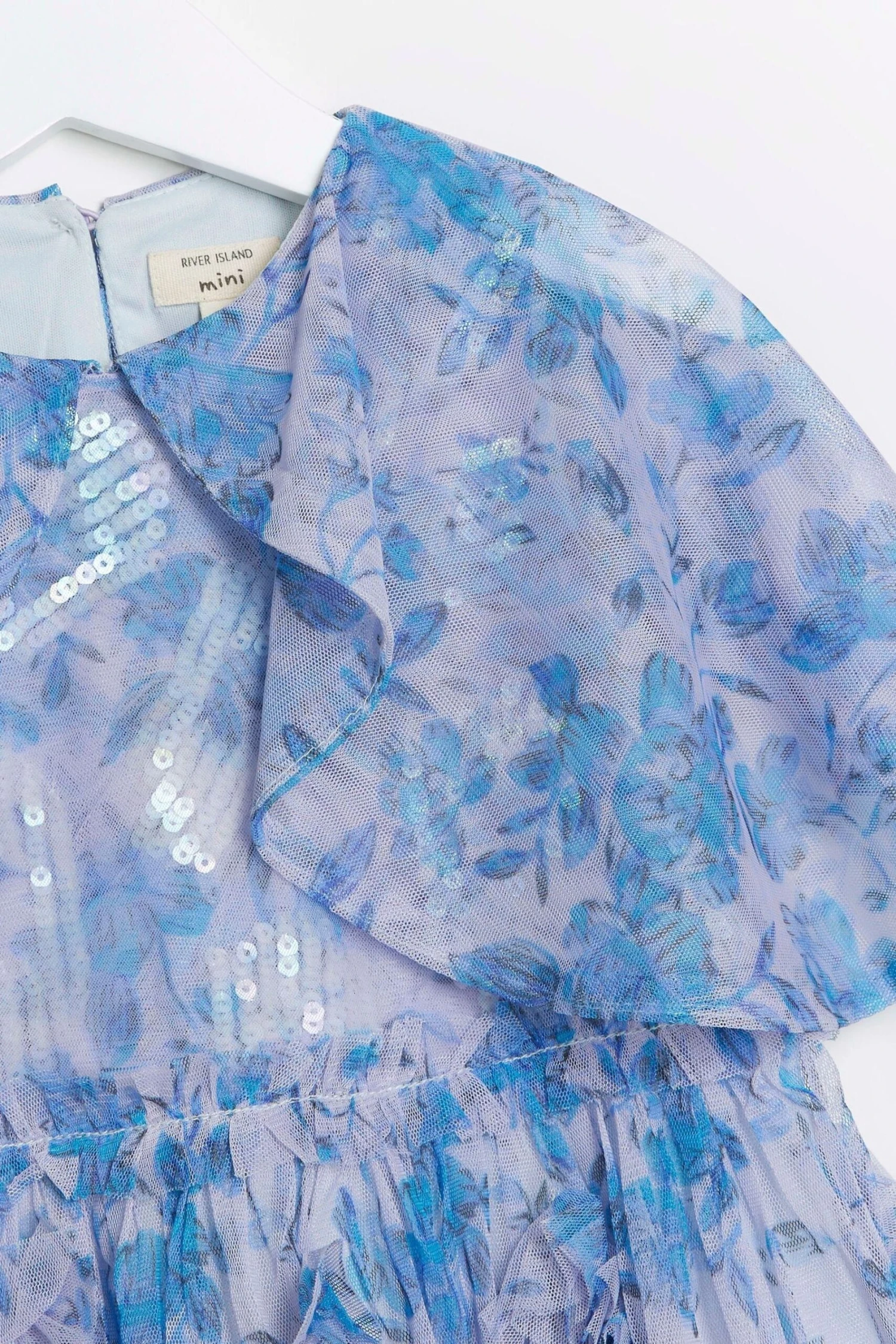 River Island Abgestuftes Kleid Mit Blumenmuster Für Mädchen 4 River Island Abgestuftes Kleid Mit Blumenmuster Für Mädchen – Bild 2