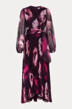 Phase Eight Isadora Plissiertes Kleid, Mehrfarbig -MONSON Kleidung Geschaft N20861s9