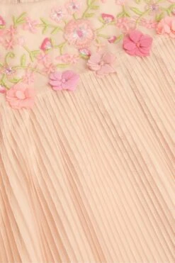 Monsoon Kleid Aus Besticktem Netzstoff -MONSON Kleidung Geschaft N21064s3