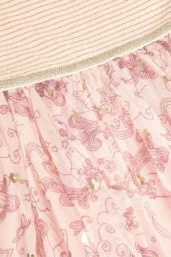 Monsoon Disco Kleid Mit Streifen- Und Einhorndesign -MONSON Kleidung Geschaft N21111s3