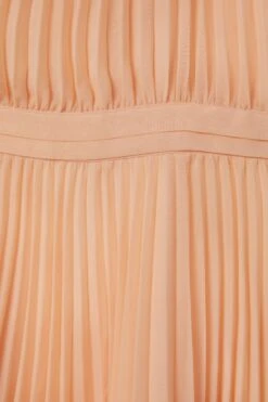 Reiss Verity Kleid Mit Plissierten Cape-Ärmeln -MONSON Kleidung Geschaft N21549s4