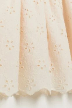 River Island Pinkes Broderie Kleid Für Mädchen -MONSON Kleidung Geschaft N26197s3