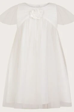 Monsoon Baby Hannah Kleid Mit Empire-Saum -MONSON Kleidung Geschaft N27404s2