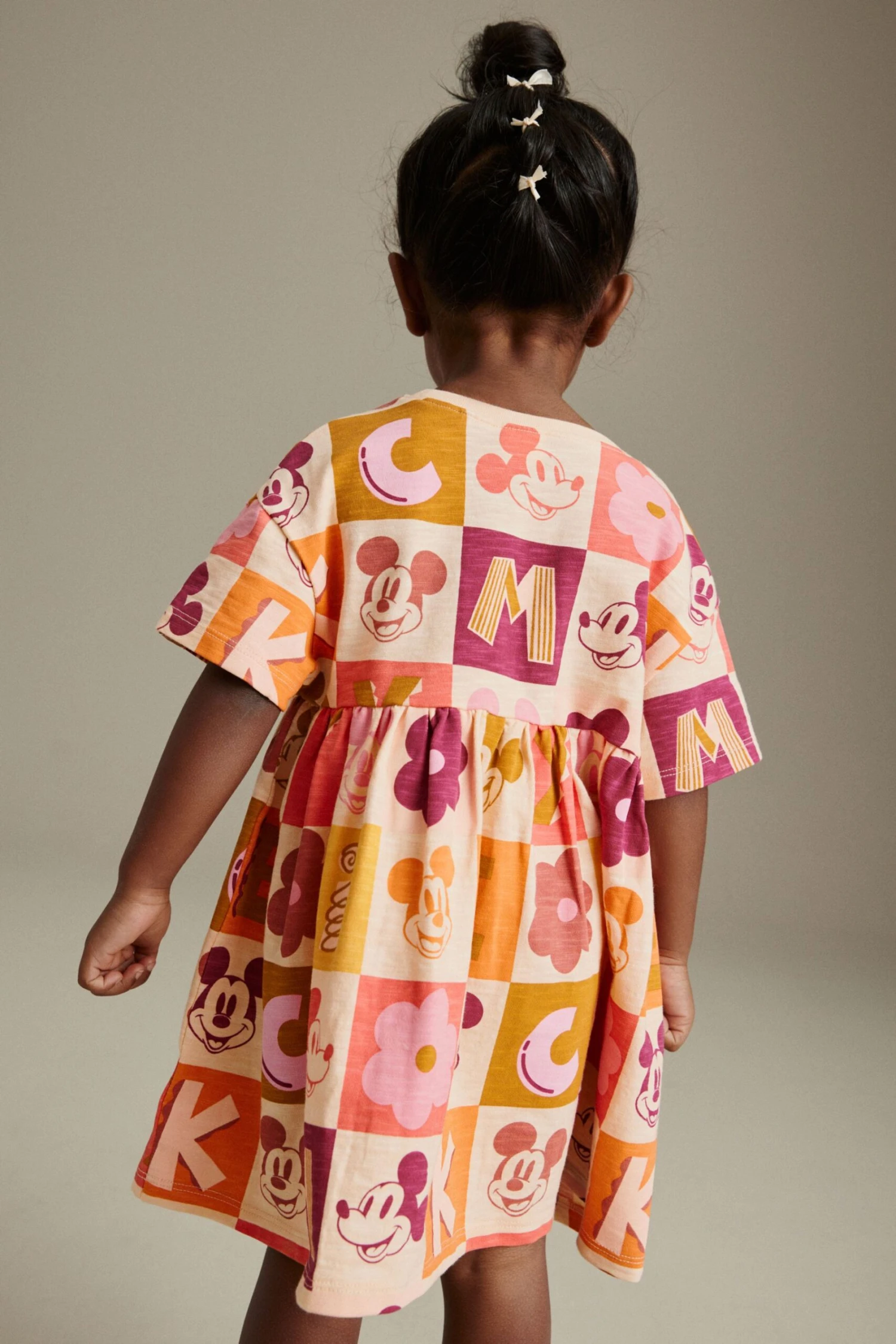 Next Orange - Mickey Mouse™ Kleid (3 Monate Bis 7 Jahre) 5 Next Orange - Mickey Mouse™ Kleid (3 Monate Bis 7 Jahre) – Bild 3