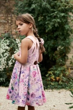 Next Scuba-Kleid Für Besondere Anlässe Mit Zierausschnitten (1,5–16 Jahre) -MONSON Kleidung Geschaft N32178s4