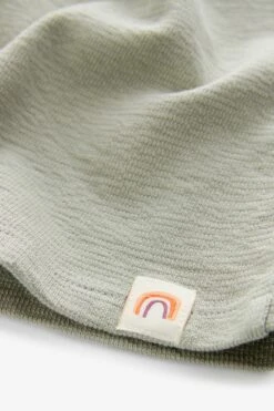 Next Grün - Kurzärmeliges Kleid Mit Strukturierter Rüsche (3 Monate Bis 7 Jahre) -MONSON Kleidung Geschaft N33 916s9