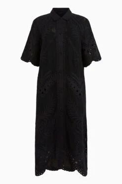 Allsaints Meria Kleid Mit Lochstickerei -MONSON Kleidung Geschaft N33598s8