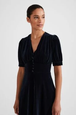 Hobbs Alessia Jersey-Kleid, Blau -MONSON Kleidung Geschaft N33891s3