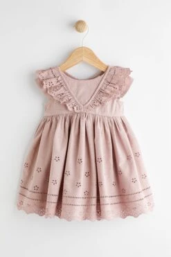 Next Baby Kleid Mit Lochstickereien (0 Monate Bis 2 Jahre) -MONSON Kleidung Geschaft N34 647s6