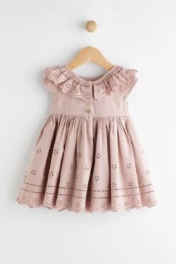Next Baby Kleid Mit Lochstickereien (0 Monate Bis 2 Jahre) -MONSON Kleidung Geschaft N34 647s7