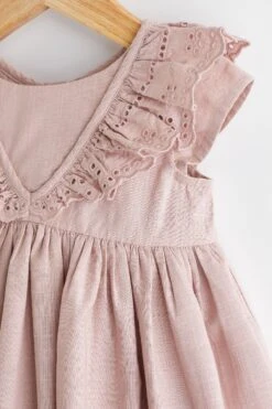 Next Baby Kleid Mit Lochstickereien (0 Monate Bis 2 Jahre) -MONSON Kleidung Geschaft N34 647s8
