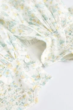 Next Grün/Blümchenmuster - Kleid Und Höschen Im Babyset (0 Monate Bis 2 Jahre) -MONSON Kleidung Geschaft N34 651s9