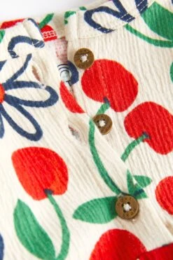 Next Rot/Blau Kirsche Floral - Baby Jersey Kleid 2 Pack (0 Monate Bis 3 Jahre) -MONSON Kleidung Geschaft N34573s10