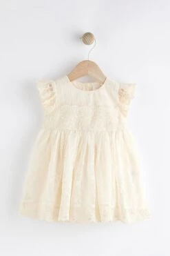 Next Elfenbeinfarben - Baby Kleid Für Besondere Anlässe (0 Monate Bis 2 Jahre)