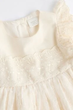 Next Elfenbeinfarben - Baby Kleid Für Besondere Anlässe (0 Monate Bis 2 Jahre) -MONSON Kleidung Geschaft N34578s4