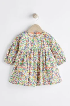 Next Rot/Violett Helle Flecken​​​​​​​ - Gewebtes Baby-Kleid (0 Monate Bis 2 Jahre)