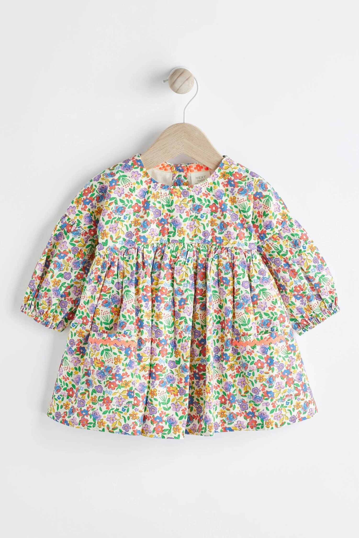 Next Rot/Violett Helle Flecken - Gewebtes Baby-Kleid (0 Monate Bis 2 Jahre) 3 Next Rot/Violett Helle Flecken - Gewebtes Baby-Kleid (0 Monate Bis 2 Jahre)