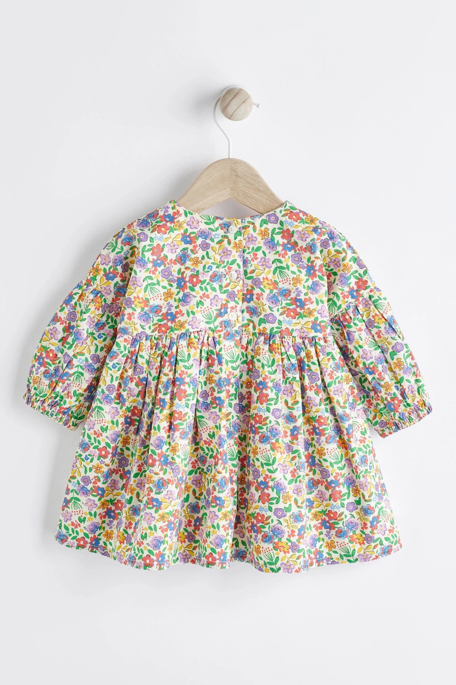 Next Rot/Violett Helle Flecken - Gewebtes Baby-Kleid (0 Monate Bis 2 Jahre) 4 Next Rot/Violett Helle Flecken - Gewebtes Baby-Kleid (0 Monate Bis 2 Jahre) – Bild 2