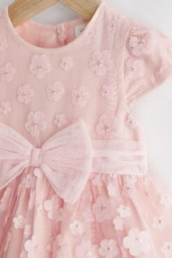 Next Rosa/3D-Blumen - Baby Kleid Für Besondere Anlässe (0 Monate Bis 2 Jahre) -MONSON Kleidung Geschaft N34691s3