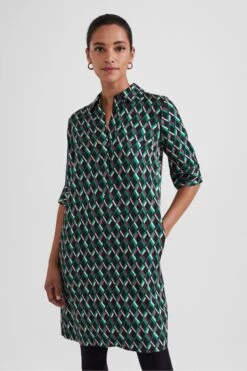 Hobbs Marciella Kleid, Schwarz