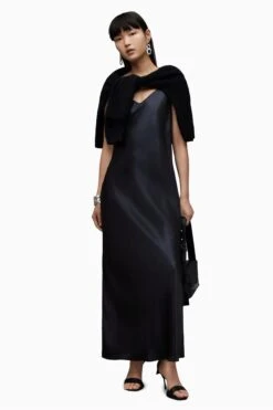 Allsaints Cody Kleid -MONSON Kleidung Geschaft N64346s3