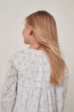 The White Company Camille Gesmoktes Kleid Aus Bio-Baumwolle Mit Rüschen -MONSON Kleidung Geschaft N67416s4