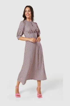 Closet London Kleid In A-Linie, Mehrfarbig -MONSON Kleidung Geschaft N69812s4