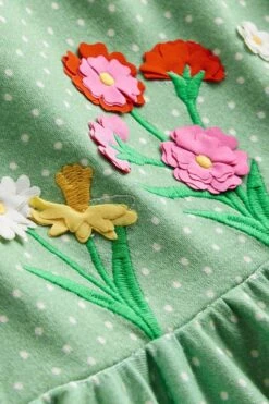 Boden Ausgestelltes Kleid Mit Flatterärmeln -MONSON Kleidung Geschaft N70510s3