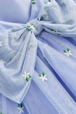 Boden Tüll-Kleid Mit Schleife Hinten -MONSON Kleidung Geschaft N71353s3